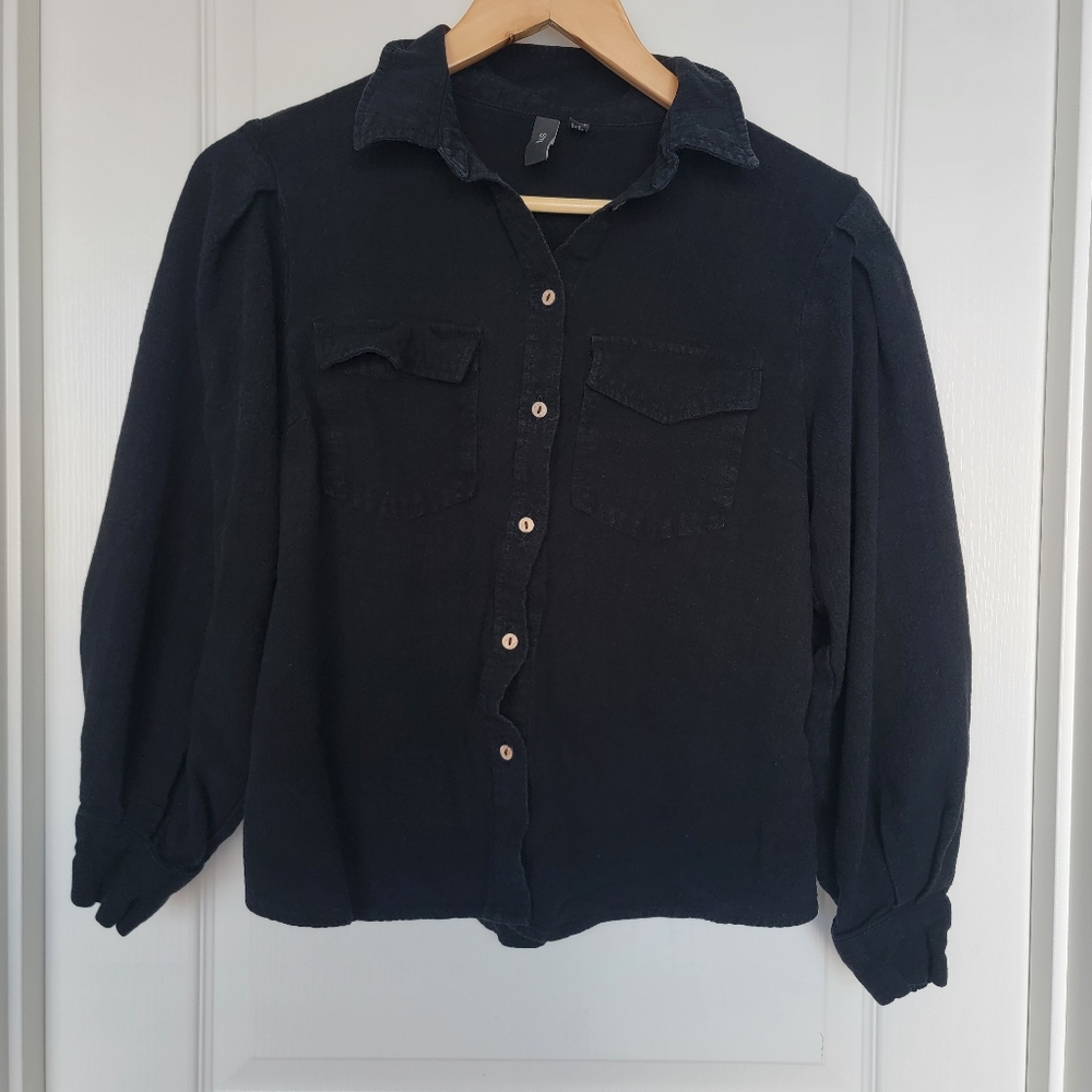 Y.A.S button-up long sleeve shirt